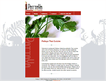 Tablet Screenshot of pattayarestaurant.com